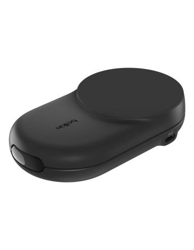 Belkin Qi2 Fitness tracker, Auriculares, Smartphone, Reloj inteligente Negro USB Cargador inalámbrico Carga rápida Interior