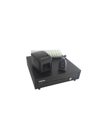 Approx POS APPPOSPACK4180LAN-2D Pack Cajón Impresora Escaner y papel