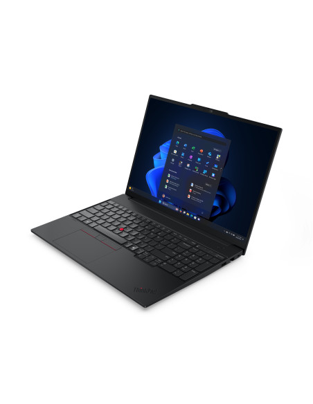 Lenovo ThinkPad E16 Gen 3 (Intel) Copilot+ PC Intel Core Ultra 7 256V Portátil 40,6 cm (16") WUXGA 16 GB LPDDR5x-SDRAM 512 GB