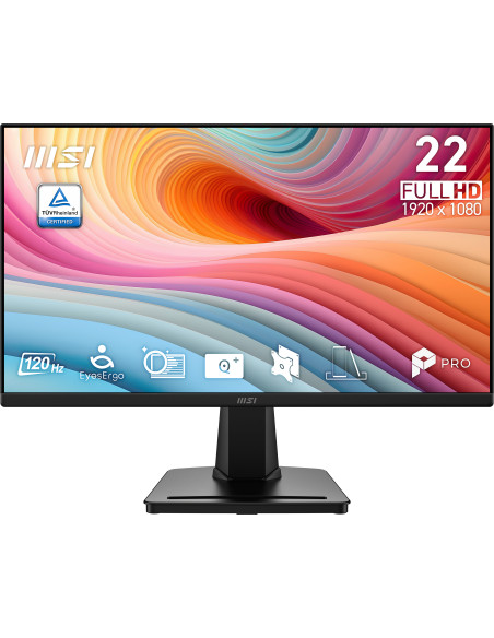 MSI PRO MP225 E12VL pantalla para PC 54,5 cm (21.4") 1920 x 1080 Pixeles Full HD Negro