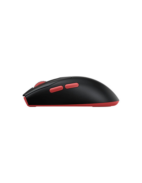 MSI Forge Gm340 Wireless Black ratón Juego Ambidextro RF Wireless + Bluetooth Óptico 12000 DPI