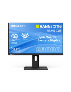 Hannspree Hybri Monitor EB241CJB pantalla para PC 60,5 cm (23.8") 1920 x 1080 Pixeles Full HD LCD Negro