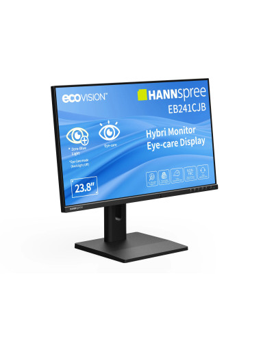 Hannspree Hybri Monitor EB241CJB pantalla para PC 60,5 cm (23.8") 1920 x 1080 Pixeles Full HD LCD Negro
