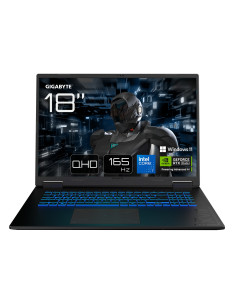 GIGABYTE GAMING A18 PRO Portátil - 18“, 165Hz WQXGA, Intel Core 7 240H, RTX 5070 Ti, 32GB LPDDR5x 5600MHz, SSD Gen4 de 1TB,