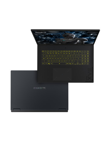 GIGABYTE GAMING A18 PRO Portátil - 18“, 165Hz WQXGA, Intel Core 7 240H, RTX 5070 Ti, 32GB LPDDR5x 5600MHz, SSD Gen4 de 1TB,