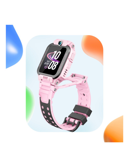imoo Z7 3,3 cm (1.3") TFT Digital 240 x 240 Pixeles Pantalla táctil 4G Rosa Wifi GPS (satélite)