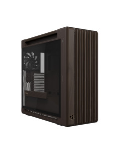 ASUS ProArt PA602 Wood Edition Retro Brown - Tempered Glass Panel Midi Tower Marrón