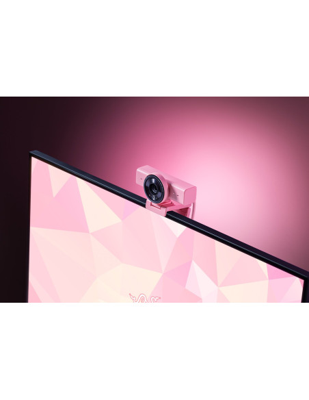 Razer Kiyo V2 X cámara web 3,7 MP 2560 x 1440 Pixeles USB Rosa