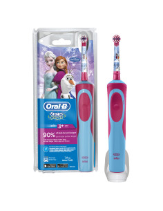 Oral-B Stages Vitality Niño Cepillo dental giratorio Azul, Rojo