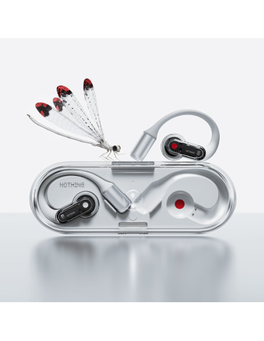 Nothing Ear (open) Auriculares True Wireless Stereo (TWS) Dentro de oído Llamadas Música Bluetooth Blanco