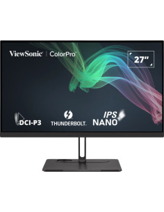 Viewsonic VP Series VP2776T-4K pantalla para PC 68,6 cm (27") 3840 x 2160 Pixeles 4K Ultra HD LED Negro