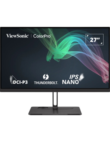 Viewsonic VP Series VP2776T-4K pantalla para PC 68,6 cm (27") 3840 x 2160 Pixeles 4K Ultra HD LED Negro