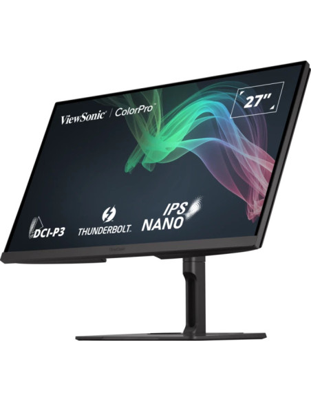 Viewsonic VP Series VP2776T-4K pantalla para PC 68,6 cm (27") 3840 x 2160 Pixeles 4K Ultra HD LED Negro