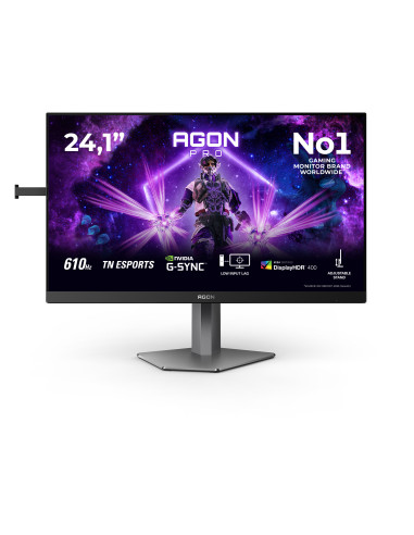 AOC G2 AG246FK6 pantalla para PC 61,2 cm (24.1") 1920 x 1080 Pixeles Full HD LED Negro, Gris