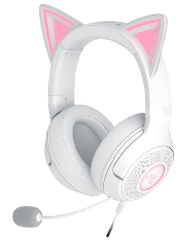 Razer Kraken Kitty V2 Auriculares Alámbrico Diadema Juego USB tipo A Blanco