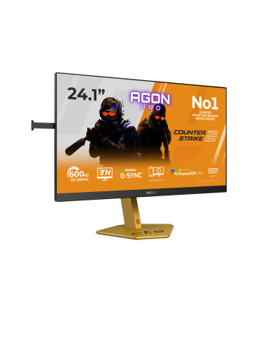 AOC AGON PRO CS24A pantalla para PC 61,2 cm (24.1") 1920 x 1080 Pixeles Full HD LED Negro