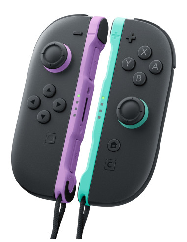 Nintendo Joy-Con 2 Negro, Verde claro, Púrpura Bluetooth Gamepad Analógico Digital Nintendo Switch 2