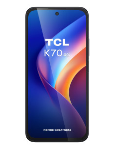 TCL K70 4G 17,3 cm (6.8") Ranura híbrida Dual SIM Android 16.0 USB Tipo C 4 GB 128 GB 5200 mAh Gris
