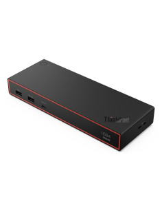 Lenovo ThinkPad USB4 Smart Dock 5500 with 135W Adapter Alámbrico Negro
