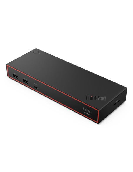 Lenovo ThinkPad USB4 Smart Dock 5500 with 135W Adapter Alámbrico Negro