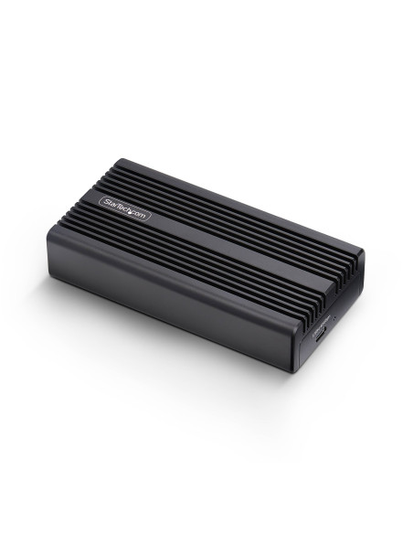 StarTech.com Caja USB4 NVMe M.2 - 40Gbps - Caja USB Tipo C para SSD - Caja Thunderbolt para SSD NVMe - Caja Externa para Unidad