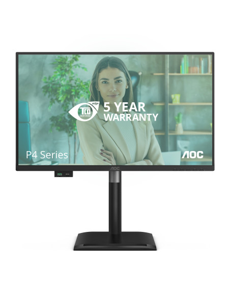 AOC 24P4U pantalla para PC 60,5 cm (23.8") 1920 x 1080 Pixeles Full HD Negro