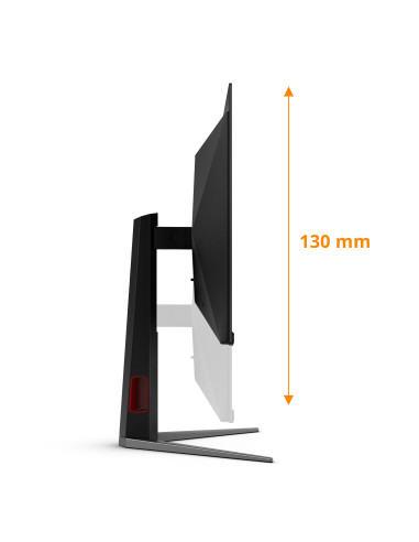 AOC G4 Q27G4ZD pantalla para PC 67,3 cm (26.5") 2560 x 1440 Pixeles Quad HD QD-OLED Negro, Rojo