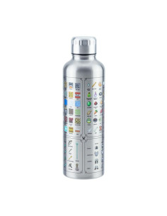 Paladone Minecraft Metal Water Bottle Uso diario 500 ml Acero inoxidable