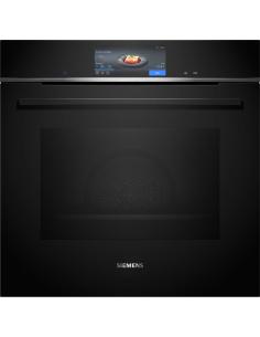 Siemens iQ700 HB778G3B1 horno 71 L A+ Negro, Acero inoxidable