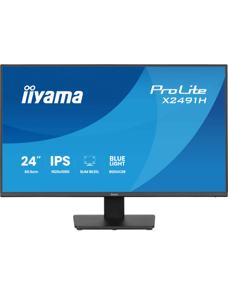 iiyama ProLite X2491H-B1 pantalla para PC 60,5 cm (23.8") 1920 x 1080 Pixeles Full HD LCD Negro