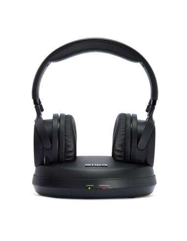 Aiwa WHF-930D auricular y casco Auriculares Inalámbrico Diadema TV Negro