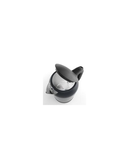 Aiwa KOTAN tetera eléctrica 1 L 2200 W Acero inoxidable, Negro