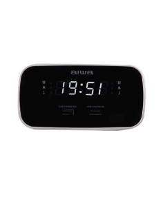 Aiwa CRU-19BK despertador Reloj despertador digital Negro 2
