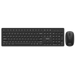 Philips SPT6318B/85 3000 series SPT6318B/85, Inalámbrico, RF inalámbrico, Negro, Ratón incluido