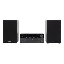 Aiwa MSBTU-550 MSBTU-550, Microcadena de música para uso doméstico, Negro, 1 cubierta(s), Bandeja, 50 W, RCA