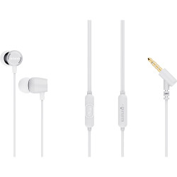 Aiwa ESTM-30WT ESTM-30WT, Alámbrico, Llamadas/Música/Deporte/Uso diario, 20 - 20000 Hz, 13 g, Auriculares, Blanco 2