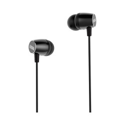 Aiwa ESTM-30BK ESTM-30BK, Alámbrico, Llamadas/Música/Deporte/Uso diario, 20 - 20000 Hz, 13 g, Auriculares, Negro