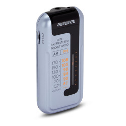 Aiwa R-22SL R-22SL, Portátil, Analógica, AM, FM, 87 - 108 MHz, 52 - 170 kHz, 3,5 mm 2