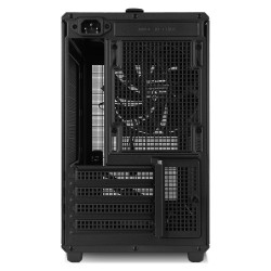 NOX NXHUMMERREFRESHBK Hummer Mini torre M-ATX portable mesh Ngr, Mini Tower, PC, Negro, ITX, micro ATX, SPCC, Acero, Metal, 2