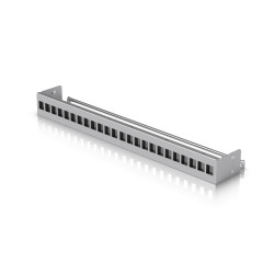 Ubiquiti UACC-RACK-PANEL-PATCH-BLANK-24 UACC-Rack-Panel-Patch-Blank-24, Panel Keystone, Policarbonato (PC), SPCC, Gris, 1