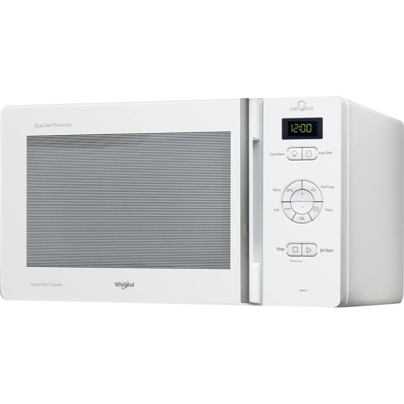 Whirlpool 858734699290 ChefPlus, Encimera, Microondas combinado, 25 L, 800 W, Pantalla incorporada, LCD
