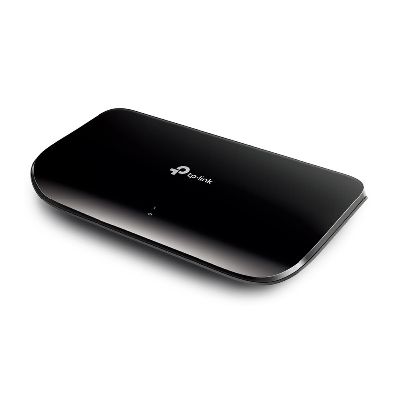 TP-Link TL-SG1008D V8 TL-SG1008D, No administrado, Gigabit Ethernet (10/100/1000), Bidireccional completo (Full duplex),
