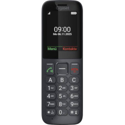 Gigaset S30853-H1236-R101 Comfort 600 SIM, Barra, SIM única, 6,1 cm (2.4"), Bluetooth, 1000 mAh, Negro, Gris