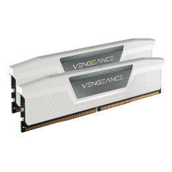 Corsair CMK32GX5M2E6000Z36W Vengeance CMK32GX5M2E6000Z36W, 32 GB, 2 x 16 GB, DDR5, 6000 MHz, 288-pin DIMM, Blanco