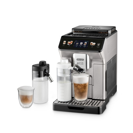 De’Longhi ECAM 450.55.S Eletta Explore, Máquina espresso, 1,8 L, Granos de café, De café molido, Molinillo integrado, 1450