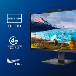Philips 272S1MH/00 S Line 272S1MH/00, 68,6 cm (27"), 1920 x 1080 Pixeles, Full HD, LED, 4 ms, Negro 2