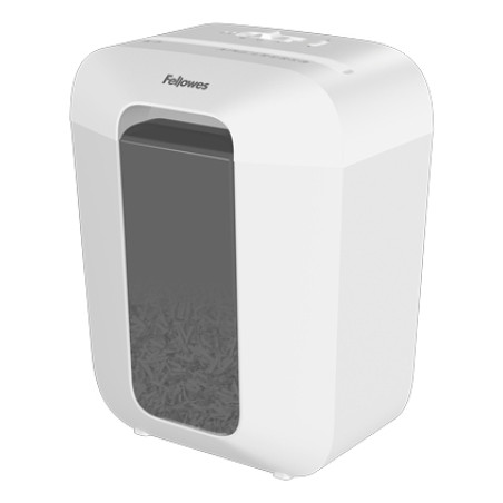 Fellowes 100110064 LX Series Powershred LX50, Corte cruzado, 4 x 37 mm, 17 L, 2000 mm/min, 9 hojas, Blanco