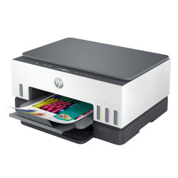 HP 2H1W1A Smart Tank 6005 Inalámbrico All-in-One Color Impresora, Fotocopiadora, escáner, Inyección de tinta térmica, 2