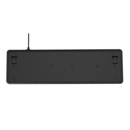 iggual IGG320563 Teclado USB estándar CK-OFFICE-105T negro, Completo (100%), Alámbrico, USB, QWERTY, Negro