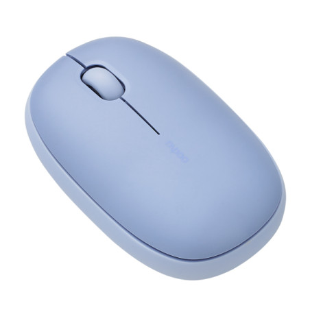 Rapoo 14385 M660 Silent, Ambidextro, Óptico, RF Wireless + Bluetooth, 1300 DPI, Lila